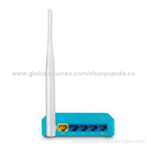 Mini wireless router, built-in firewall, supports WPS fast security settings